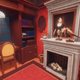 A calm, sensible room from a country mansion, for you to entirely ransack in Escape Similator.